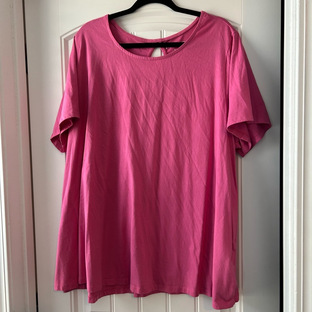 Roaman’s Women 2X Pink Tee